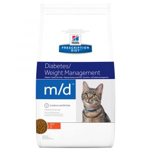 2-fach zooPunkte auf Hill's Prescription Diet mit Huhn - m/d Diabetes/Weight Management (1