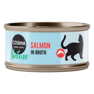 5 + 1 gratis! 6 x 70 g Cosma Nature - Lachs