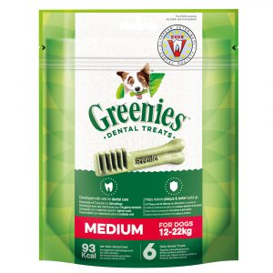 2 + 1 gratis! 3 x 170 g Greenies Zahnpflege-Kausnacks - Medium