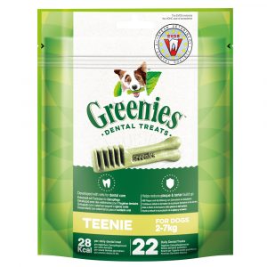 2 + 1 gratis! 3 x 170 g Greenies Zahnpflege-Kausnacks - Teenie