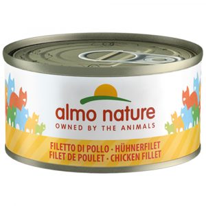 5 + 1 gratis! 6 x 70 g Almo Nature - Hühnerfilet