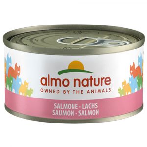 5 + 1 gratis! 6 x 70 g Almo Nature - Lachs