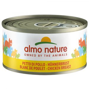 5 + 1 gratis! 6 x 70 g Almo Nature - Hühnerbrust