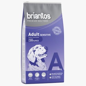 Briantos Adult Sensitive Lamm & Reis - Sparpaket: 2 x 14 kg