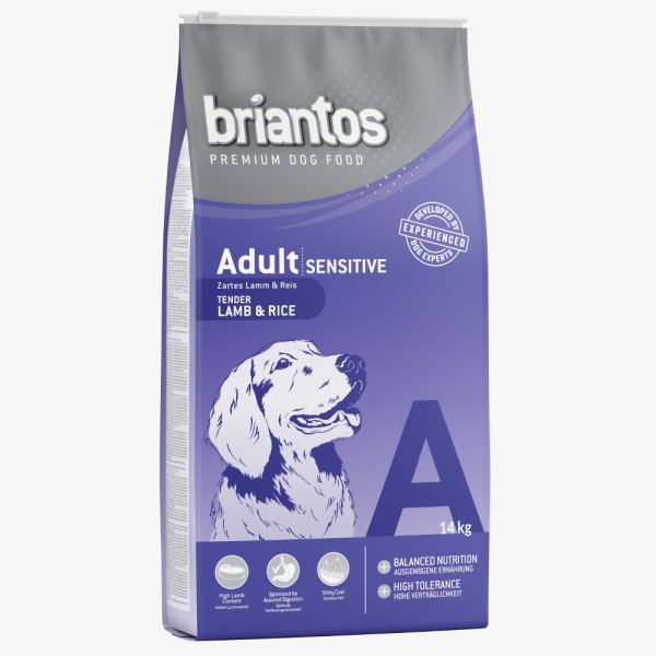 Briantos Sparpaket (2 x Großgebinde) - Adult Sensitive  (2 x 14 kg)