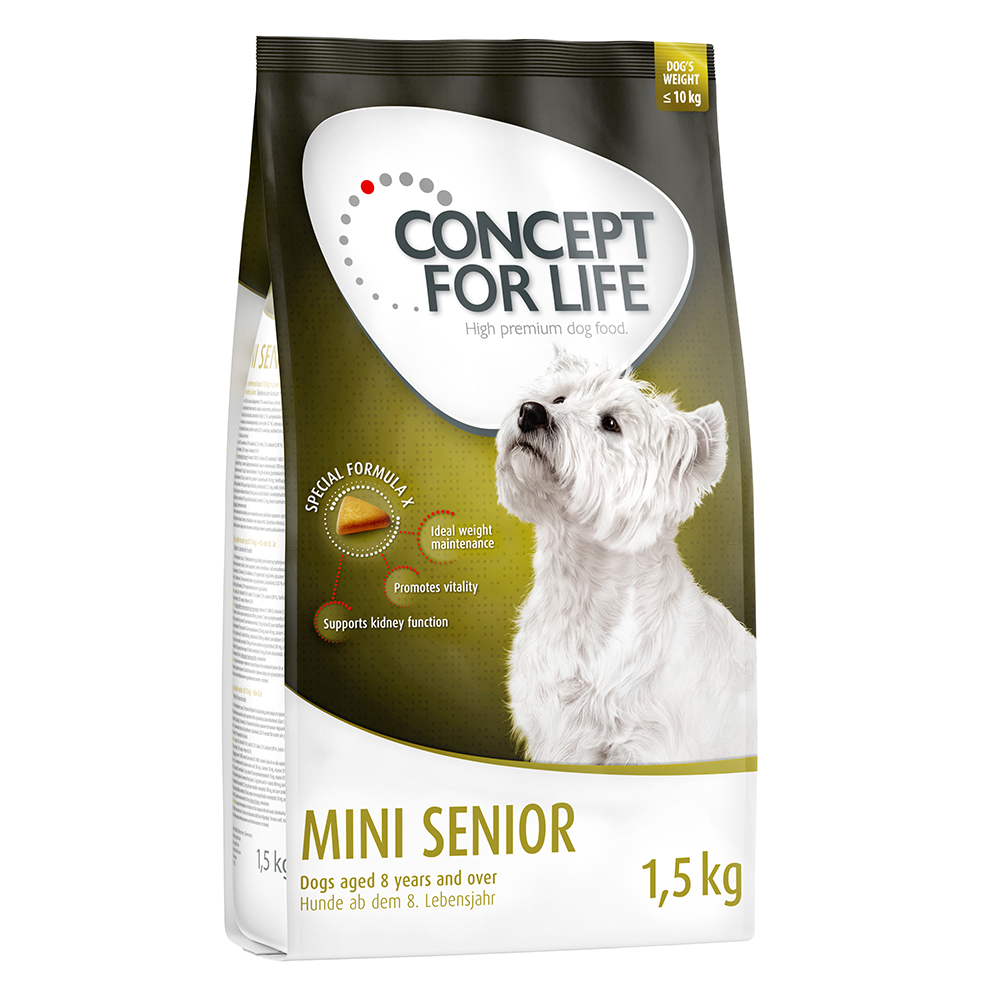 Concept for Life Mini Senior - Sparpaket 4 x 1
