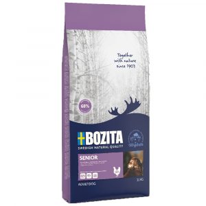 2 kg gratis! Bozita Großgebinde Trockenfutter - Senior (11 kg)