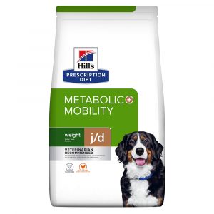 2-fach zooPunkte auf Hill's Prescription Diet Gewichtsmanagement Trockenfutter - Metabolic + Mobility mit Huhn (12 kg)