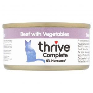 Thrive Complete 6 x 75 g - Rind mit Gemüse