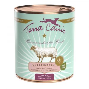 Sparpaket Terra Canis getreidefrei 12 x 800 g - Lamm mit Kürbis