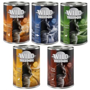 Sparpaket Wild Freedom 24 x 400 g zum Sonderpreis - gemischtes Paket 24 x 400 g