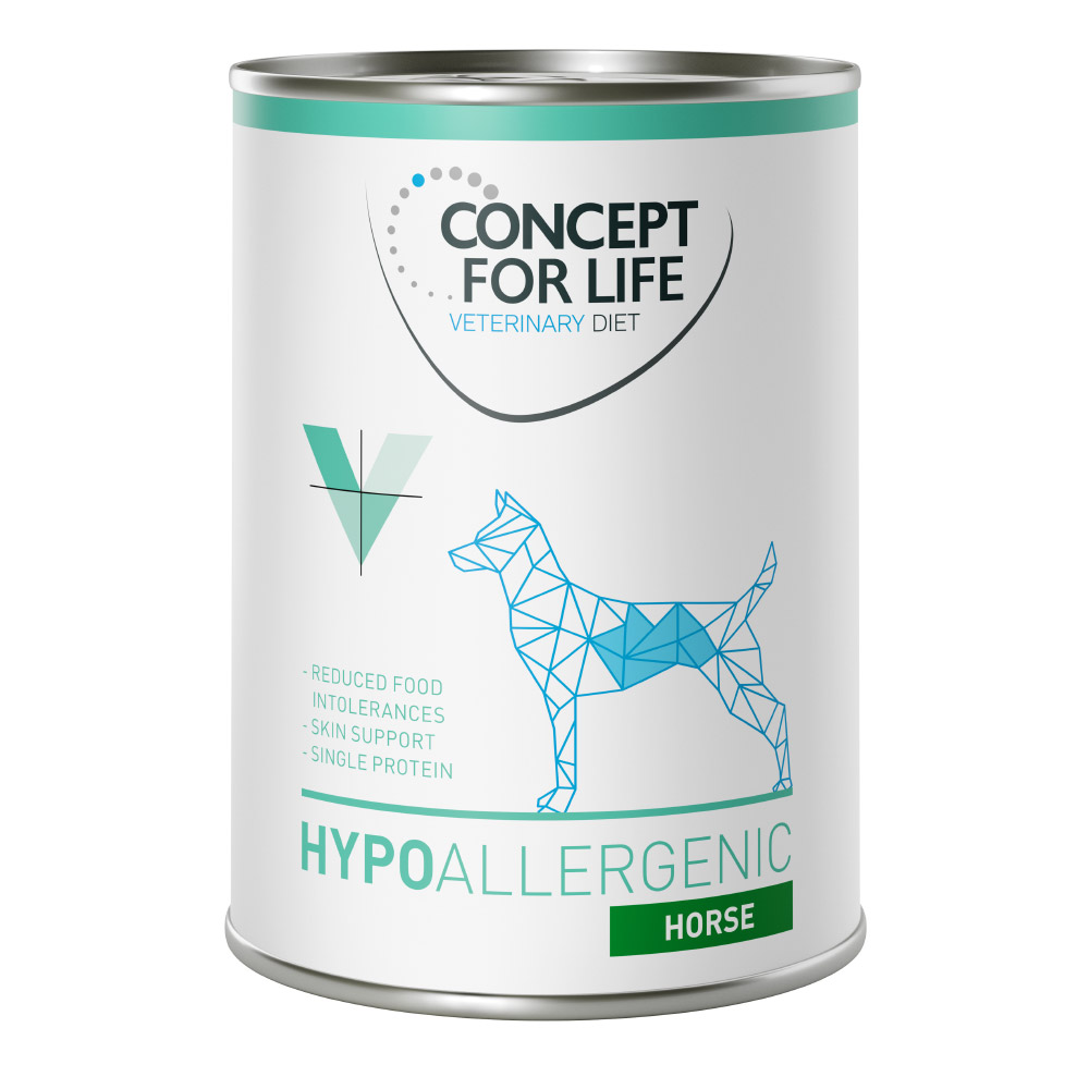 Concept for Life Veterinary Diet Hypoallergenic Pferd - 24 x 400 g
