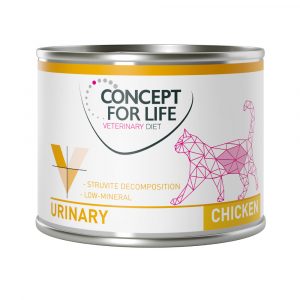 Sparpaket Concept for Life Veterinary Diet 24 x 200 g /185 g   - Urinary Huhn 24 x 200 g