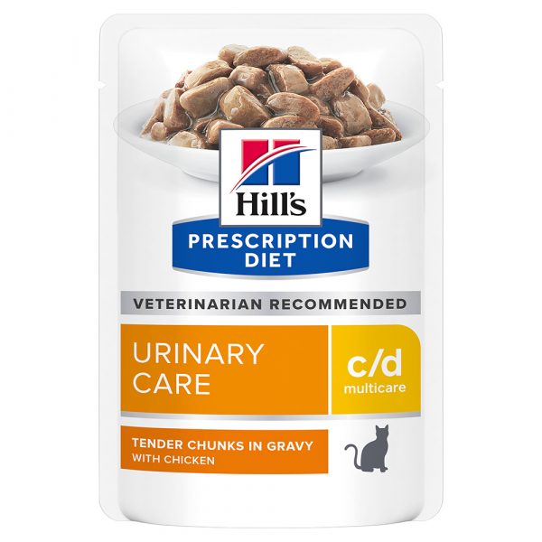 Hill's Prescription Diet c/d Multicare Urinary Care mit Huhn - 48 x 85 g