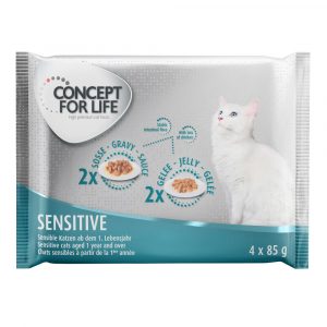 4 x 85 g Concept for Life zum Probierpreis! - Sensitive