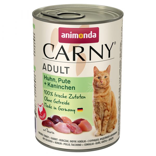 20 + 4 gratis! 24 x 400 g Animonda Carny Adult - Huhn