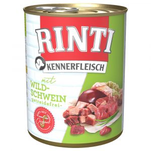 Sparpaket RINTI Kennerfleisch 24 x 800 g - Wildschwein