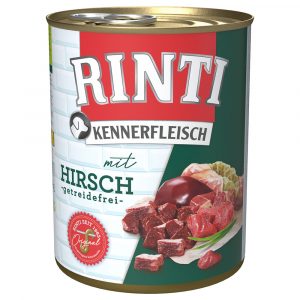 Sparpaket RINTI Kennerfleisch 24 x 800 g - Hirsch