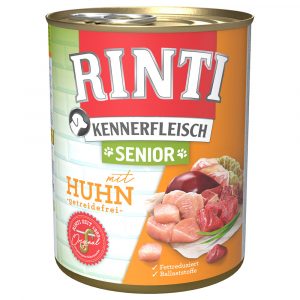 Sparpaket RINTI Kennerfleisch 24 x 800 g - Senior: Huhn