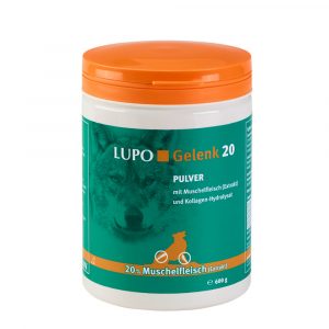 LUPO Gelenk Ergänzungsfutter zum Sonderpreis! - 600 g Pulver: Gelenk 20