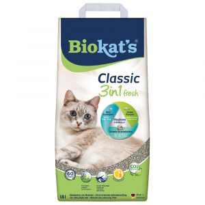 Biokat´s Classic Fresh 3in1 Katzenstreu Sparpaket 2 x 18 l