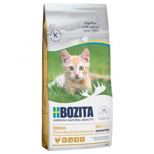 2-fach zooPunkte auf 2 kg / 10 kg Bozita Trockenfutter - Grainfree Kitten (2 kg)