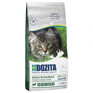 2-fach zooPunkte auf 2 kg / 10 kg Bozita Trockenfutter - Grainfree Active & Sterilised Lamm (2 kg)