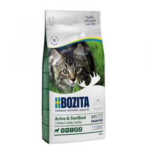 2-fach zooPunkte auf 2 kg / 10 kg Bozita Trockenfutter - Grainfree Active & Sterilised Lamm (10 kg)