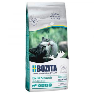 2-fach zooPunkte auf 2 kg / 10 kg Bozita Trockenfutter - Grainfree Diet & Stomach Elch (2 kg)