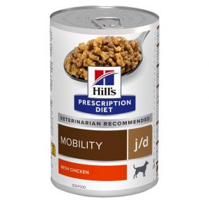 Hill's Prescription Diet j/d Nassfutter für Hunde mit Huhn - Sparpaket: 24 x 370 g