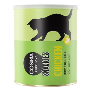 2 + 1 gratis! Cosma Snackies und Cosma Snackies XXL Maxi Tube 3 x Hühnchen (480 g)