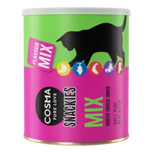 2 + 1 gratis! Cosma Snackies und Cosma Snackies XXL Maxi Tube Mix 5 Sorten (450 g)