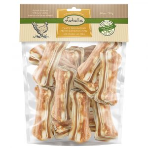 MP Lukullus Kauknochen 750 g - MP Huhn 10 cm (750 g)
