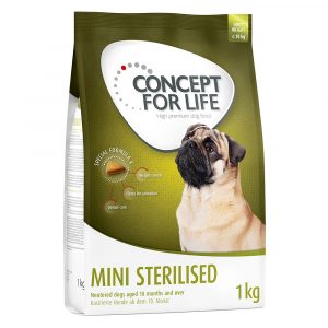 Sparpaket Concept for Life 2 x Großgebinde - Mini Sterilised (4 x 1 kg)