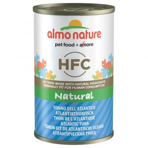 5 + 1 gratis! 6 x 140 g Almo Nature HFC Natural - Atlantikthunfisch