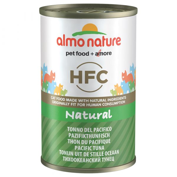 5 + 1 gratis! 6 x 140 g Almo Nature HFC Natural - Pazifikthunfisch