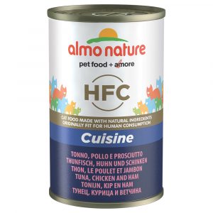 5 + 1 gratis! 6 x 140 g Almo Nature HFC Natural - Thunfisch