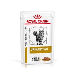 Royal Canin Veterinary Feline Urinary S/O in Soße oder Mousse - 48 x 85 g (Häppchen in Soße)