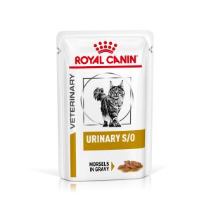 Royal Canin Veterinary Feline Urinary S/O in Soße oder Mousse - 48 x 85 g (Häppchen in Soße)