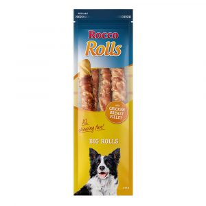 Sparpaket Rocco XL-Kaurolle Big Rolls - 6 x 315g mit Hühnerbrustfilet