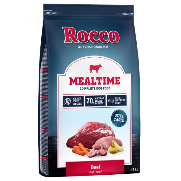 Rocco Mealtime Trockenfutter 12 kg zum Sonderpreis! Rind