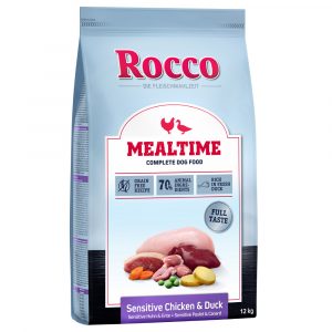 Rocco Mealtime Trockenfutter 12 kg zum Sonderpreis! Sensitive Huhn & Ente