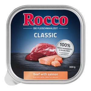 Rocco Classic Schale 9 x 300 g - Rind mit Lachs