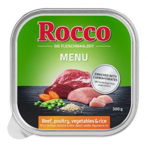 Sparpaket Rocco Menü 27 x 300 g - Rind mit Geflügel