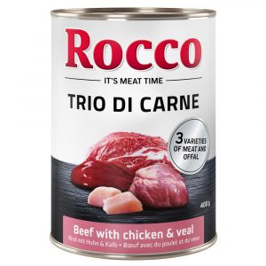 Rocco Classic Trio di Carne - 24 x 400 g - Rind