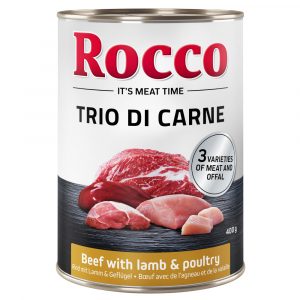 Rocco Classic Trio di Carne - 24 x 400 g - Rind