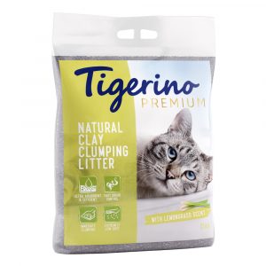 2 x 12 kg Tigerino Canada Style / Premium Katzenstreu zum Sonderpreis! - Lemongrasduft