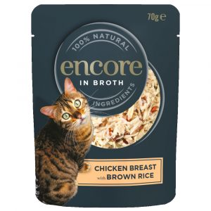 Encore Pouch 48 x 70 g - Chicken with Brown Rice