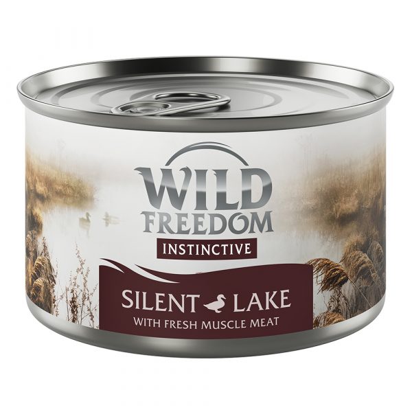 Wild Freedom Instinctive 6 x 140 g - Silent Lake - Ente