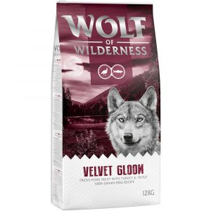 Wolf of Wilderness "Velvet Gloom" Truthahn & Forelle - getreidefrei - 12 kg